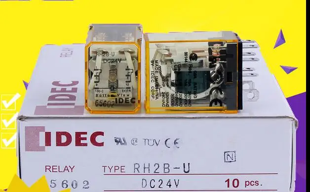 

IN STOCK relay RH2B-U-DC24V RH2B-U DC24V RH2BU RH2B DC24V 24VDC DIP8 2pcs/lot
