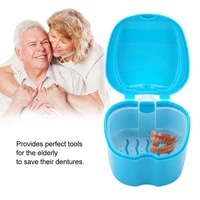 with filter advanced molar set box denture special breathable interlayer waterproof dry denture storages box appliance portables