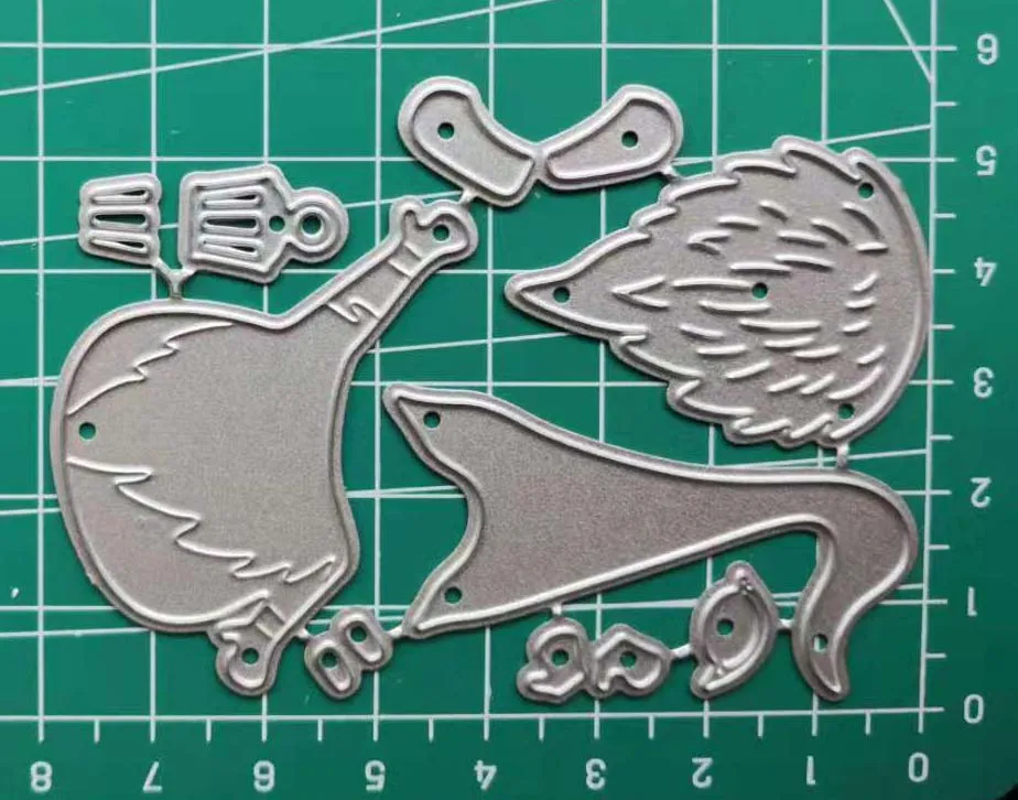 Металлические режущие штампы новинка 2019 скрапбукинг Санта Клауса Fustelle Metalliche для