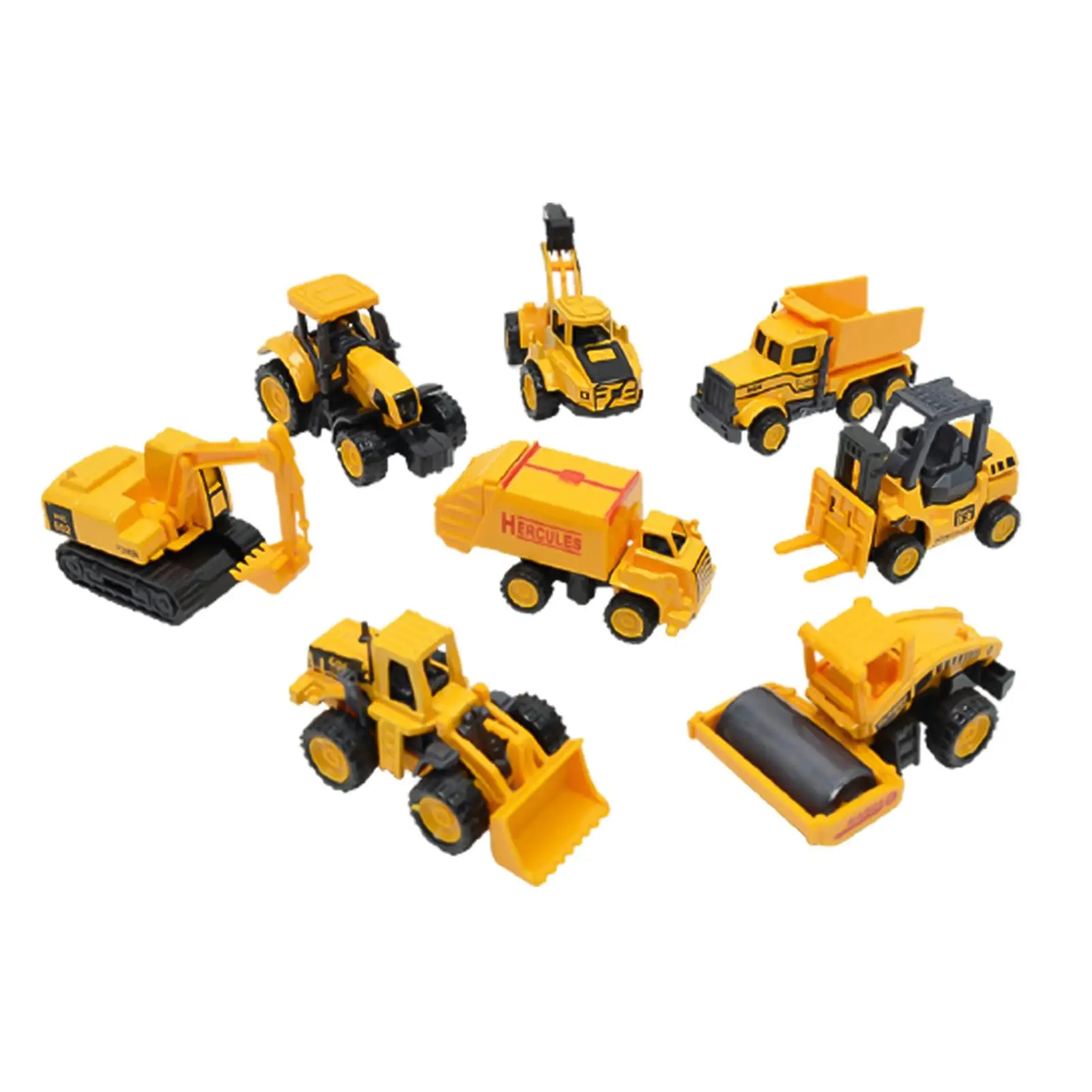 8 шт. малыш экскаватор раздвижные модель автомобиля модулируемая мини Инженерная