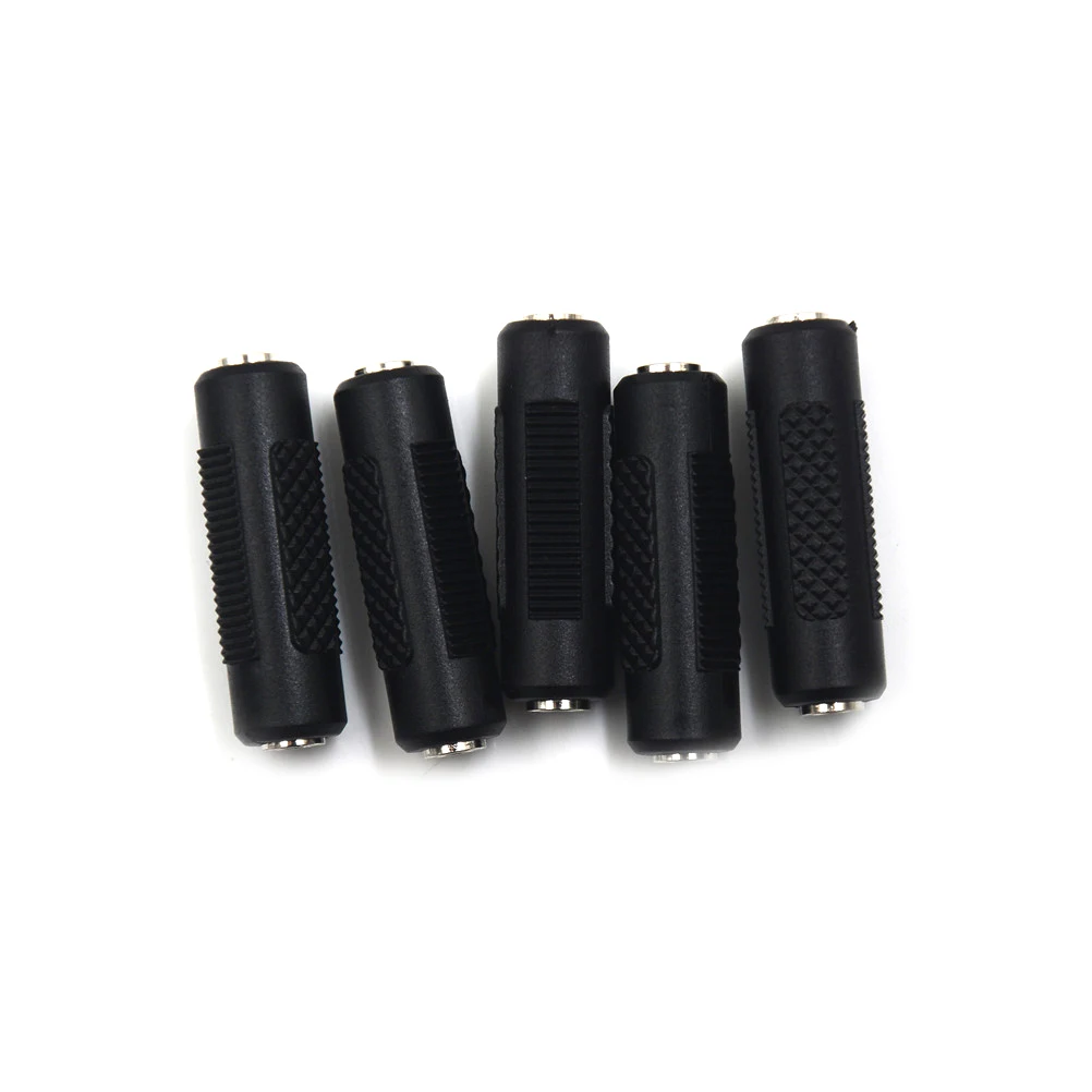 

3.5 Mm Female To 3.5mm Female Jack Stereo Connector Coupler Adapter Audio Cable Extension For MP3 DVD Headphone Car