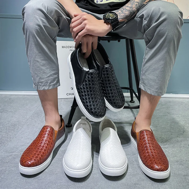 

New Arrival Men Shoes Spring Summer Men Loafers Comfortable Flat Sneakers Driving Soft Non-slip Shoes Zapatillas Hombre Casual