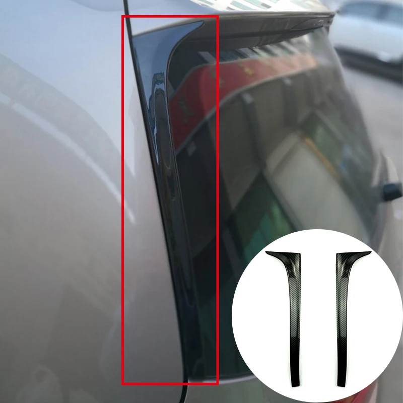 

Автомобильный боковой спойлер, крыло, губа, чехол для Volkswagen VW Golf 7 Rline MK7, заднее окно, боковой спойлер, крыло, хвост, аксессуары, Стайлинг