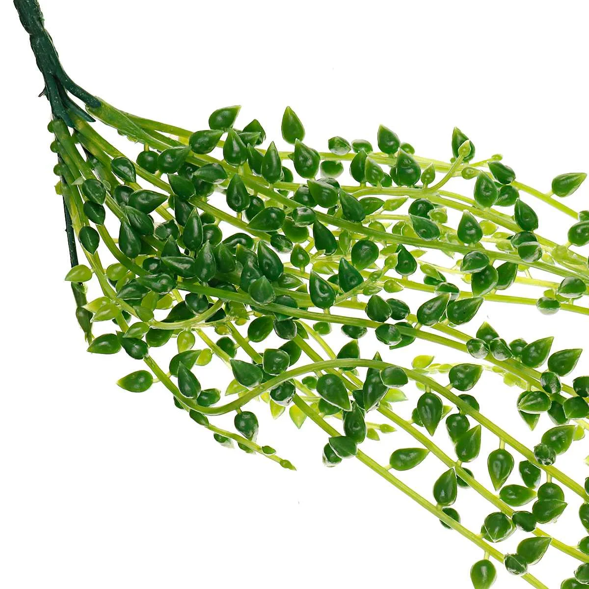 

Green Artificial Leaves Plants Vine Wedding Party Home Garden Fence Decoration Rattan Wall Hanging Artificial Lover's Tears
