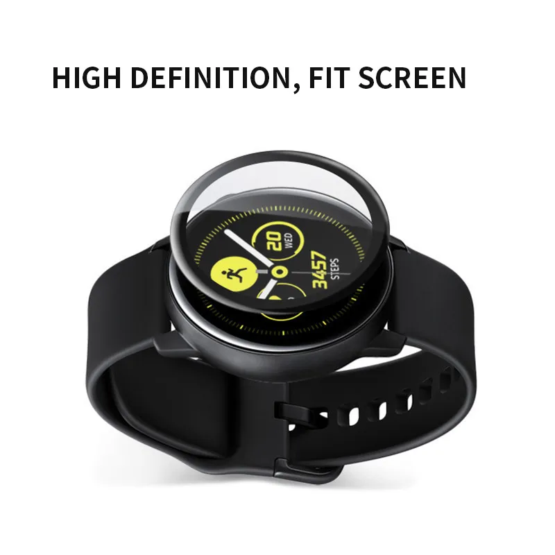 Smart Watch Film Sport 3D HD Full Screen Protector For Galaxy Active 2 Glass Samsung Smartwatch 44mm 40mm | Электроника