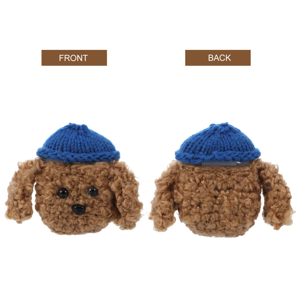 

1Pc Wireless Earphone Plush Case Headset Cover Compatible for Airpods 1/2