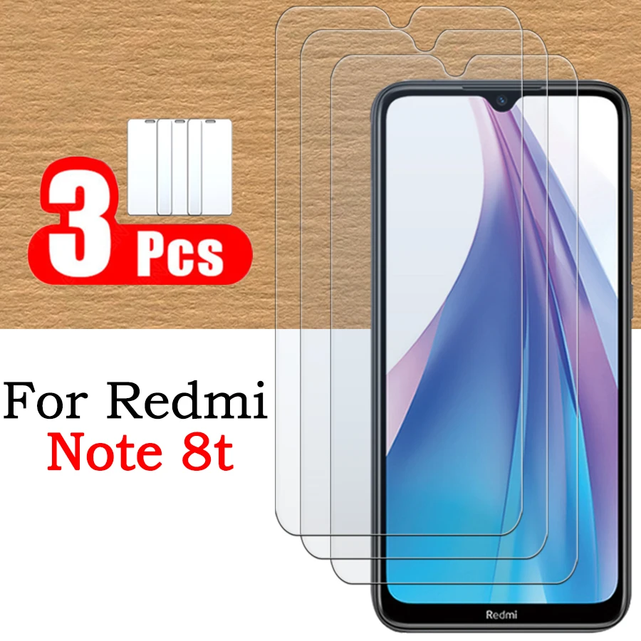

Защитное стекло, закаленное стекло для Xiaomi Redmi Note 8 T 8 Pro, 3 шт.