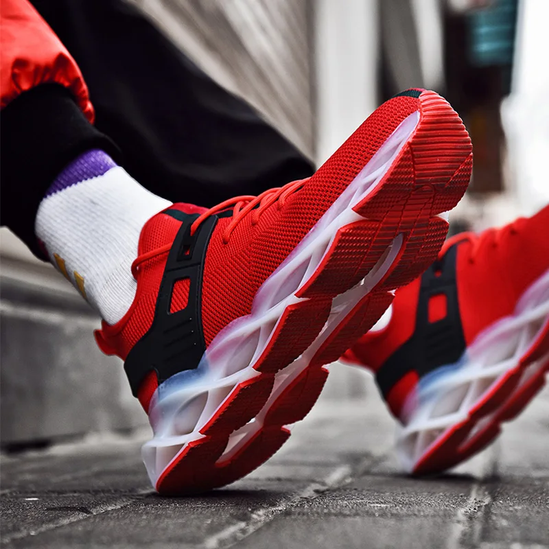 Новинка обувь Blade Fashion мужские амортизирующие кроссовки для мужчин размера плюс