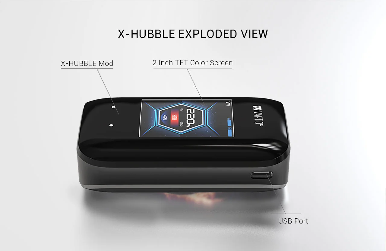 Vaptio X-Hubble Mod и MOVE 80 Mod Vape Mod электронная сигарета 510 резьба внешняя 18650 батарея