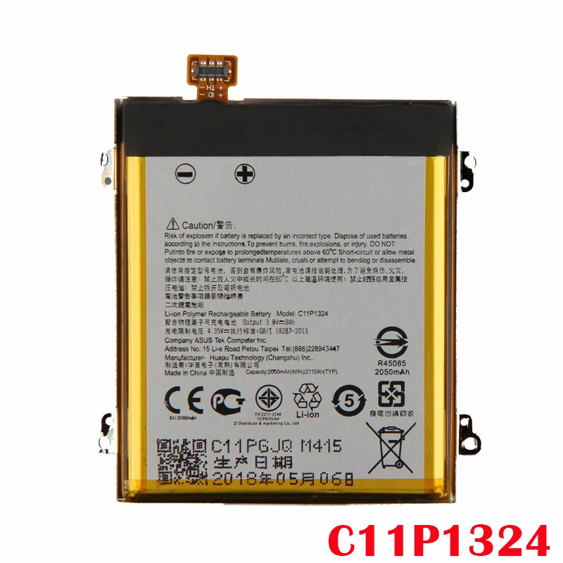 100% Оригинальный аккумулятор C11P1324 для ASUS ZenFone 5 A500G Z5 T00J ZENFONE5 A500CG A500KL A501CG + номер