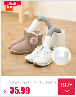Xiaomi Mijia Deerma Hx10 интеллектуальная многофункциональная Выдвижная сушилка для обуви мультиэффект стерилизации u-образной формы воздуха