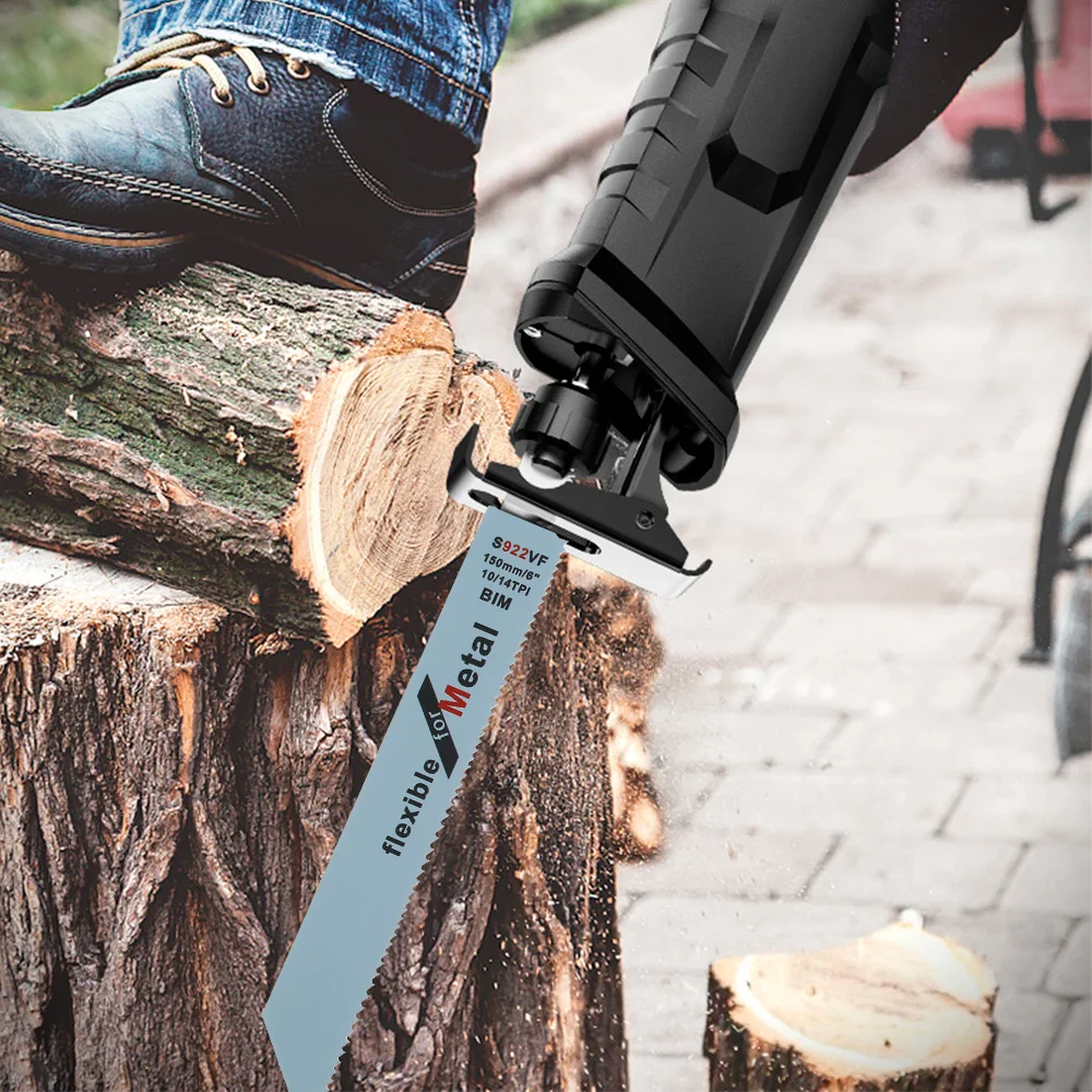 10pcs Reciprocating Saw Blades JigSaw Blade Handsaw Multi For Cutting Wood Metal Bosch Makita Dewalt DIY Tools | Инструменты