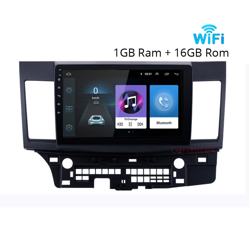 10," Android 9,0 автомобильный Радио мультимедийный плеер для Mitsubishi Lancer 2007-2012 экран wifi Bluetooth gps навигация головное устройство