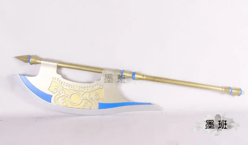 Fate/Grand Order FGO Gilgamesh Prop Cosplay Axe Weapons Halloween Christmas Gift Fancy Stage Performance Sword on - Косплейный топор-оружие Гильгамеша из игры Fate/Grand Order на Хэллоуин, Рождество, подарок и сценические выступления.