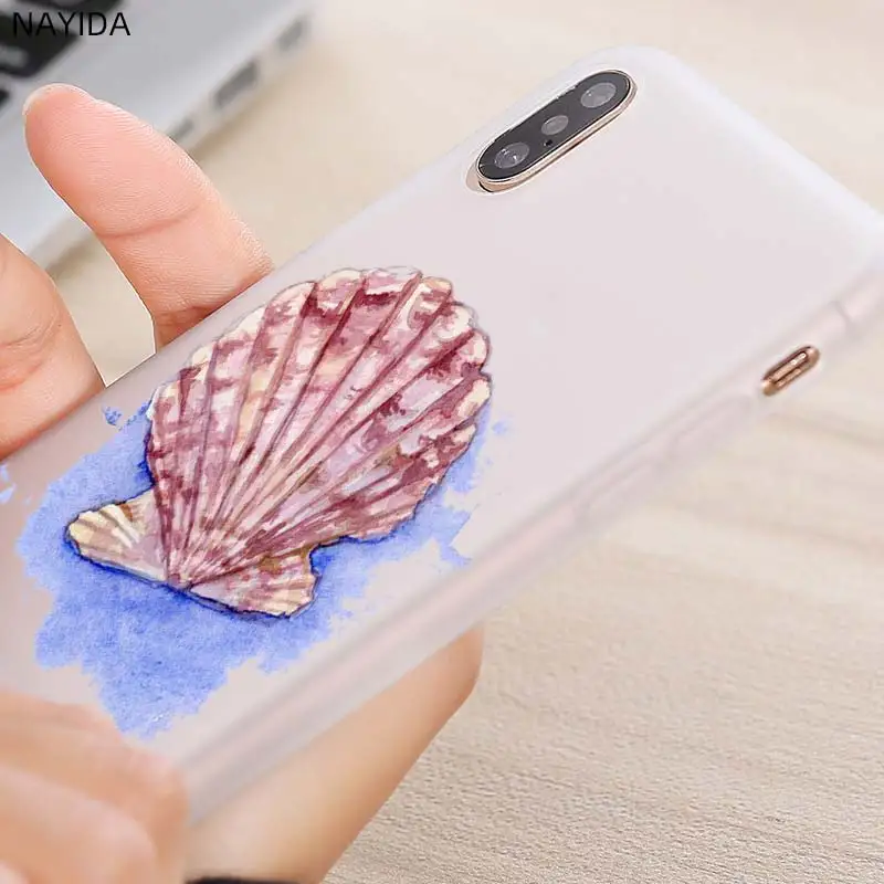 Мягкий силиконовый чехол для Xiaomi Redmi 9a 8a 7a 6a 5a 4a 9at 9Prime 9 8 7 6 5 K20Pro с морской звездой