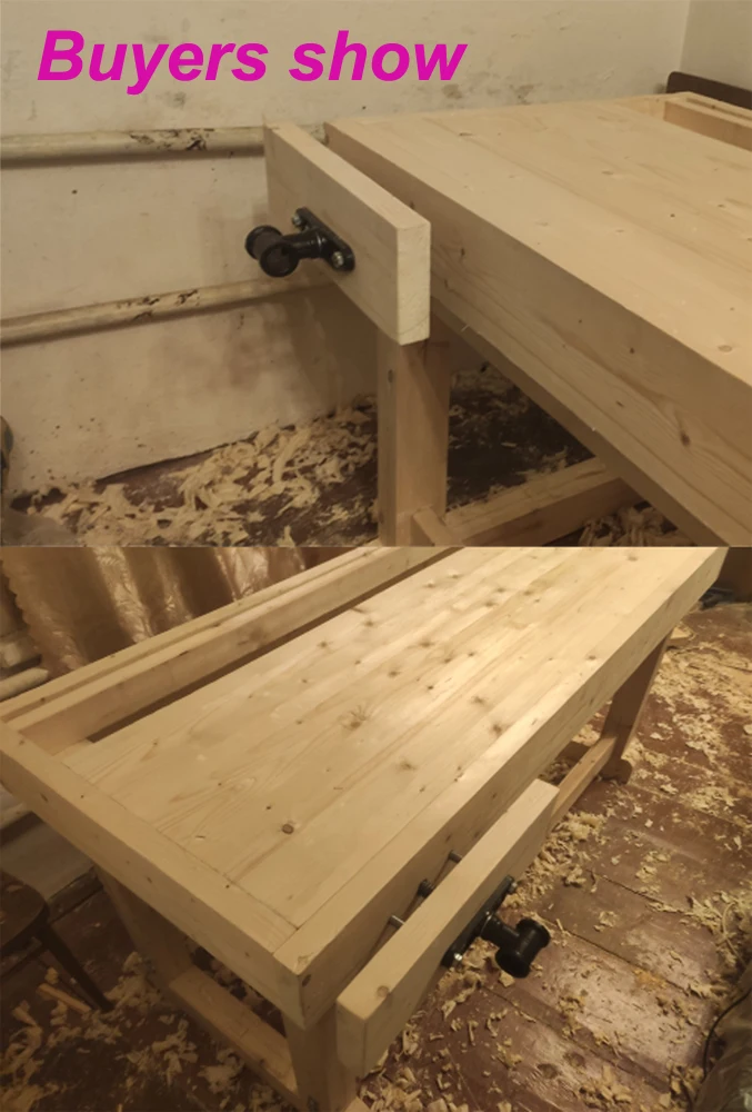 Тиски для деревообработки зажим деревообрабатывающий направляющие стержни с