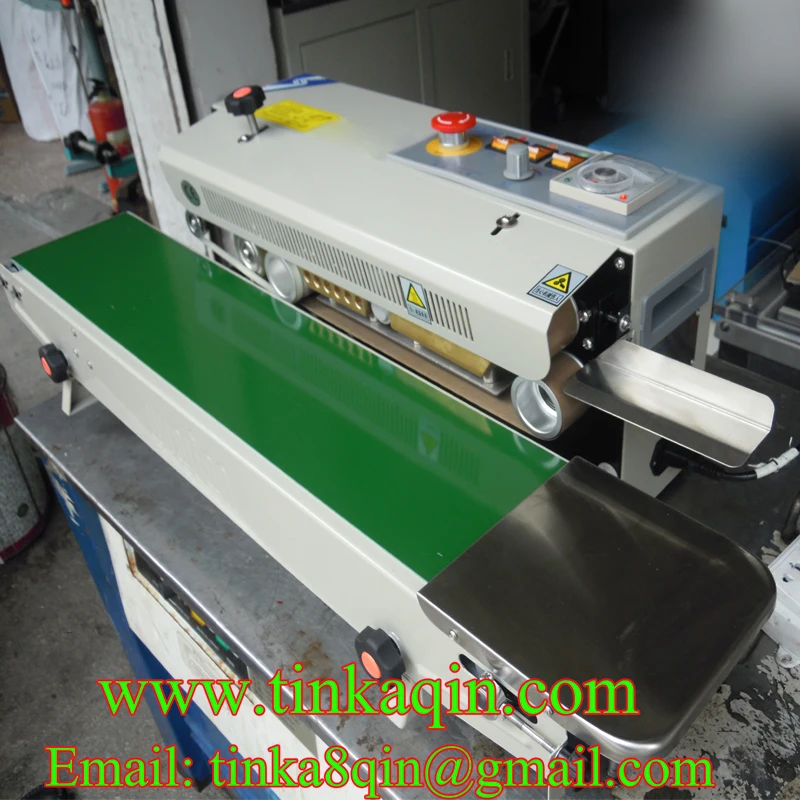 FRB-770I-F30 Automatic sealing machine Continuous Sealer Plastic bag packaging machine Kraft paper bag Food bag sealing machine Vacuum bag Sealer Commercial household sealing machine