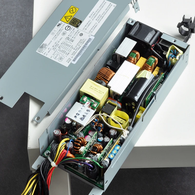90% новый оригинальный блок питания для AcBel 1U 830 500 Вт импульсный источник FS9029 FSD015 |