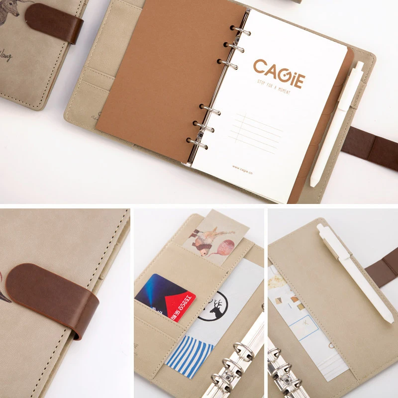 PU Обложка креативный A6 ручная книга в твердом переплете пули блокнот журнал