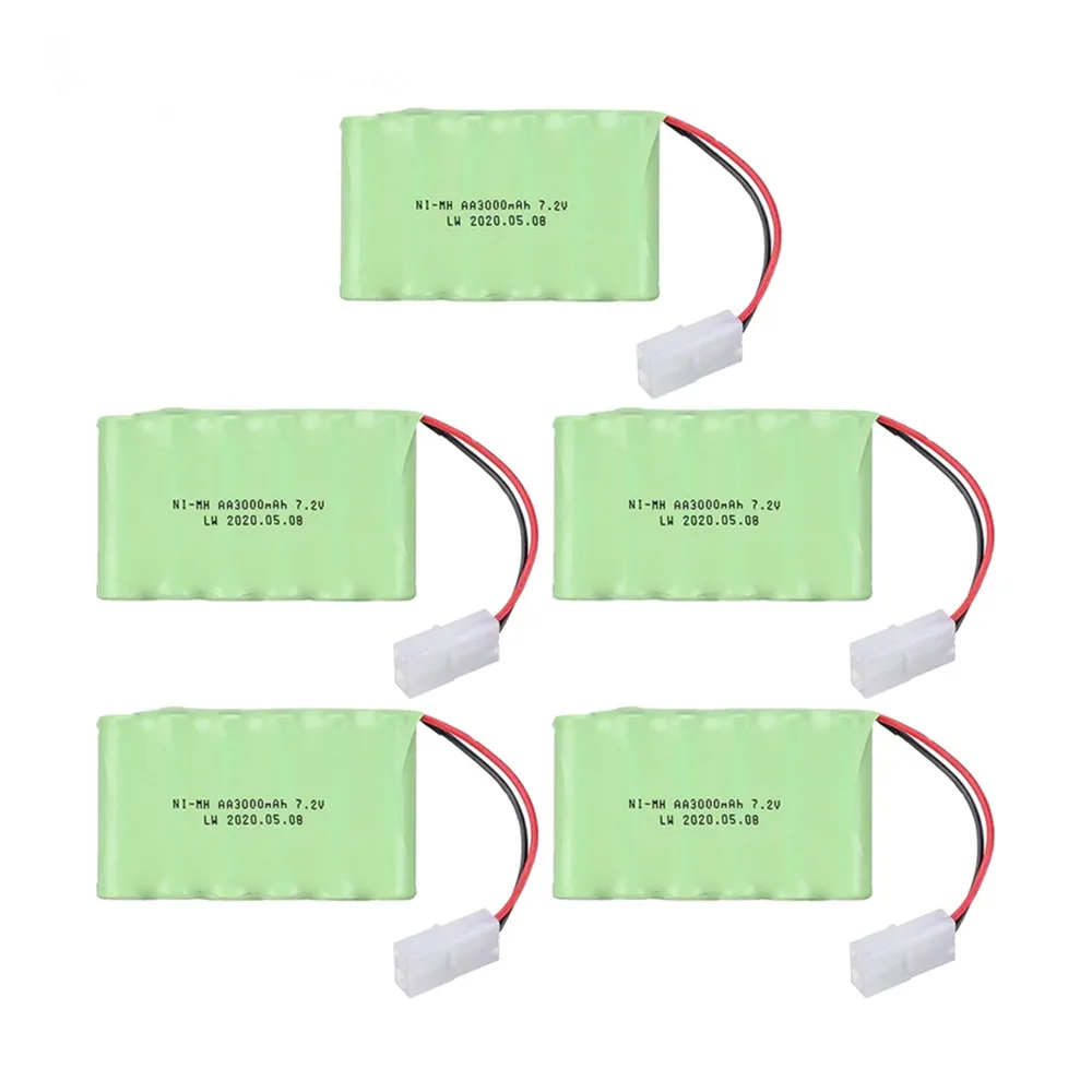 Аккумулятор 7 2 в 3000 мА · ч 2800 Ni-MH AA для радиоуправляемого грузовика автомобиля