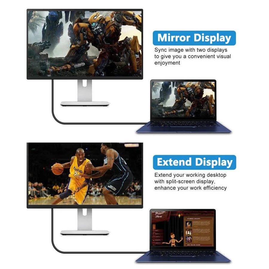 USB HDMI Кабель USB3.0 к hdmi конвертер шнур плоский провод HD кабель для ПК ноутбука