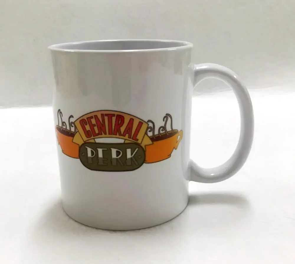 ТВ серии друзья Central perk кружка Кофе чашки Косплэй керамики Чай костюм на Хэллоуин
