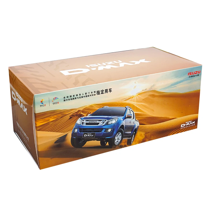 Высокая имитация 1:18 ISUZU D-MAX сплав пикап модель металлический литой автомобиль игрушка для детей подарки коллекция игрушек