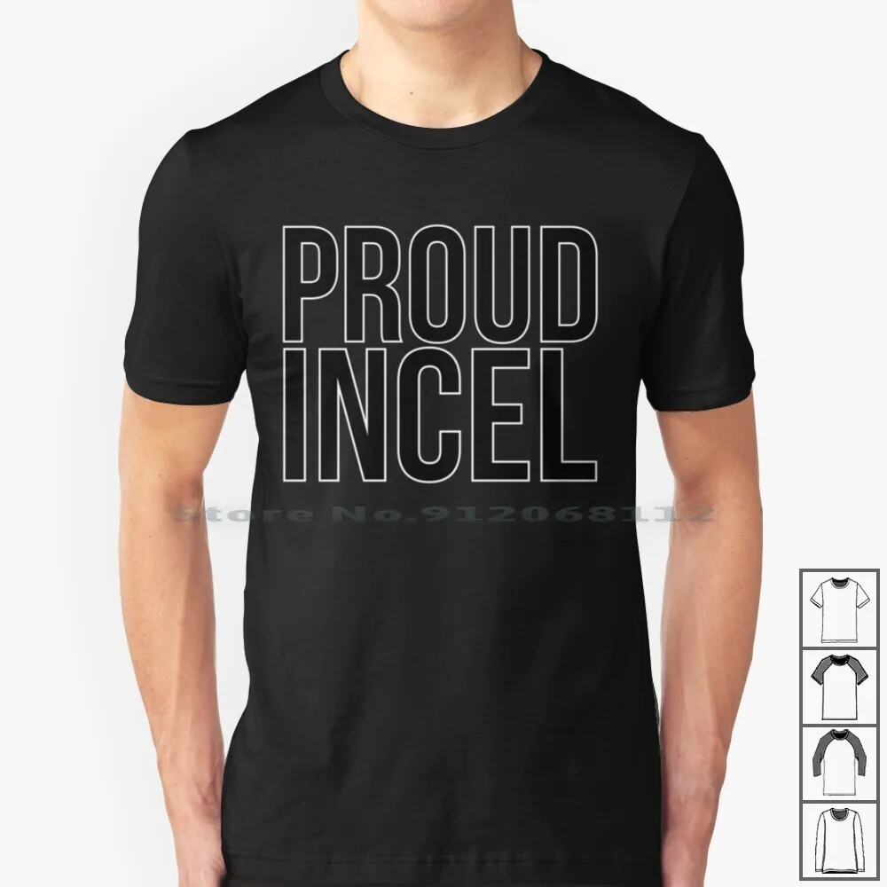 Футболка с надписью Proud Incel 100% хлопок консервативный Ник фуэнтс Дональд Трамп