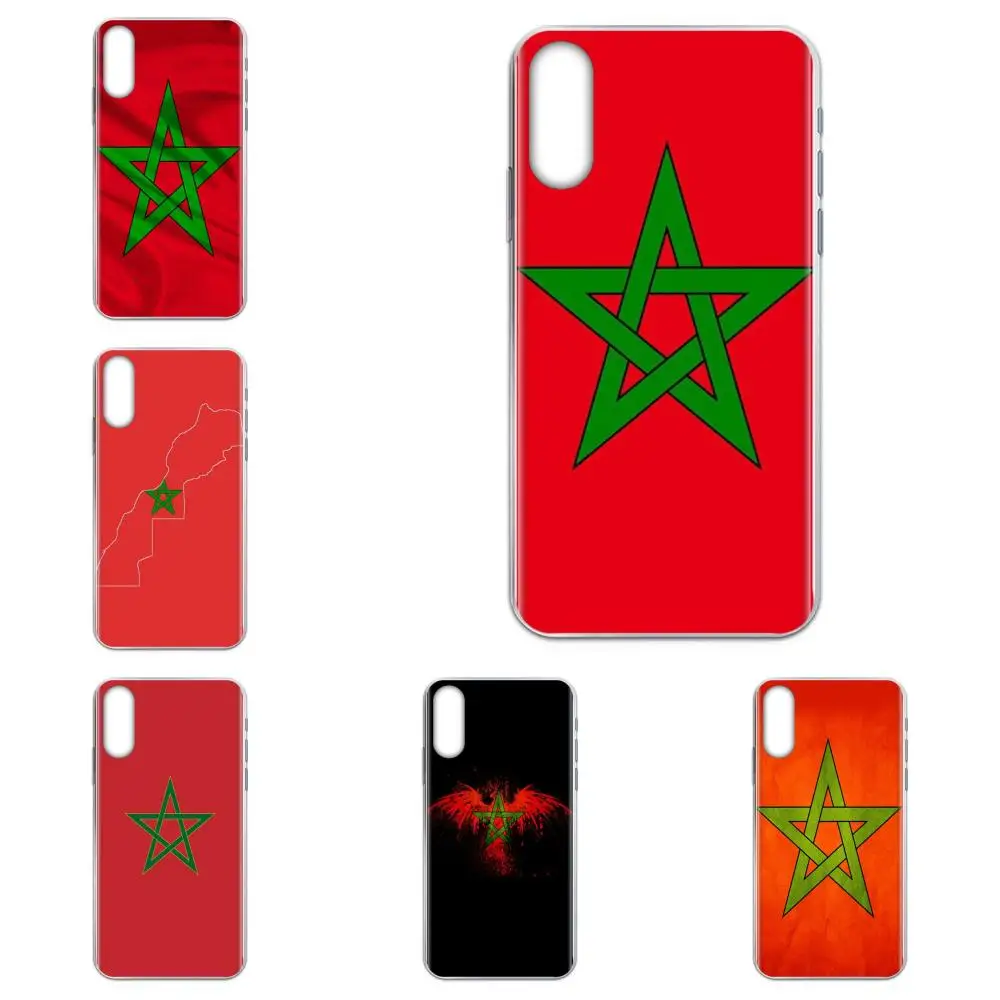 Мягкий чехол для сотового телефона с марокканским флагом LG K50 Q6 Q7 Q8 Q60 X Power 2 3 Nexus 5 5X