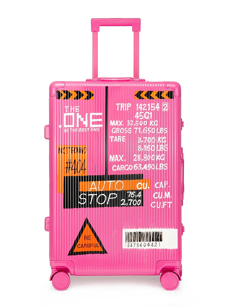 Beli Casing Travel Ringan 20 Inci Wanita Koper Roda Universal Mahasiswa Kepribadian Kotak Pull Rod Anak Perempuan Warna Pink