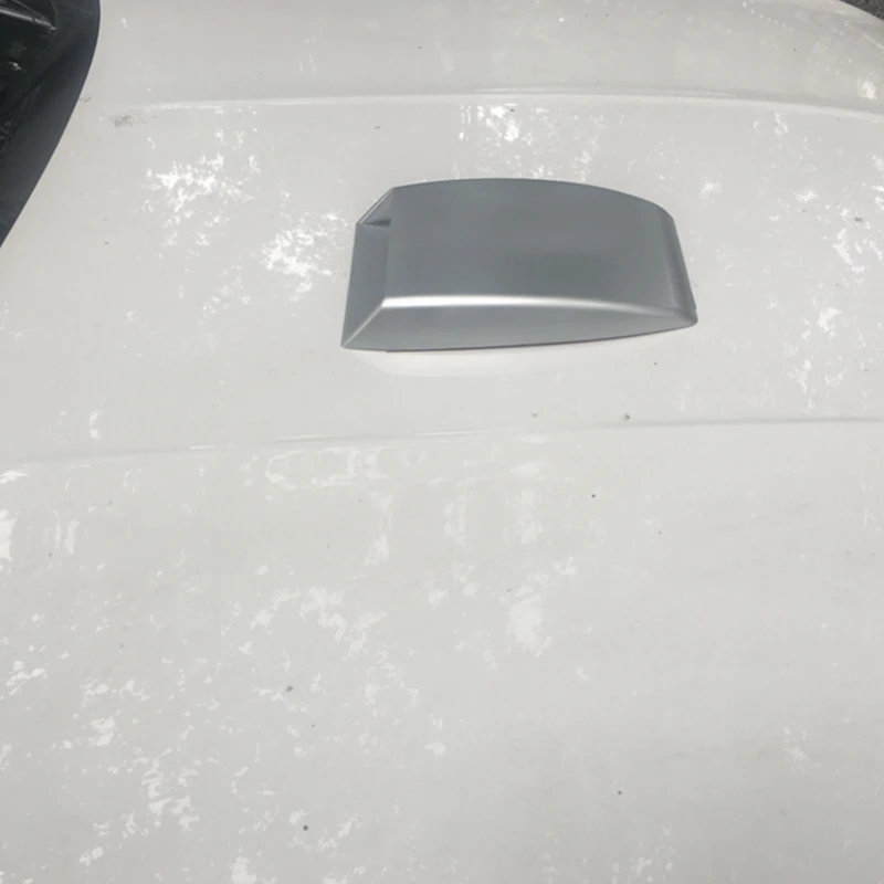 Free shipping Silver Universal Car decorative Air Flow Intake Scoop Turbo Bonnet Vent Cover hood | Автомобили и мотоциклы