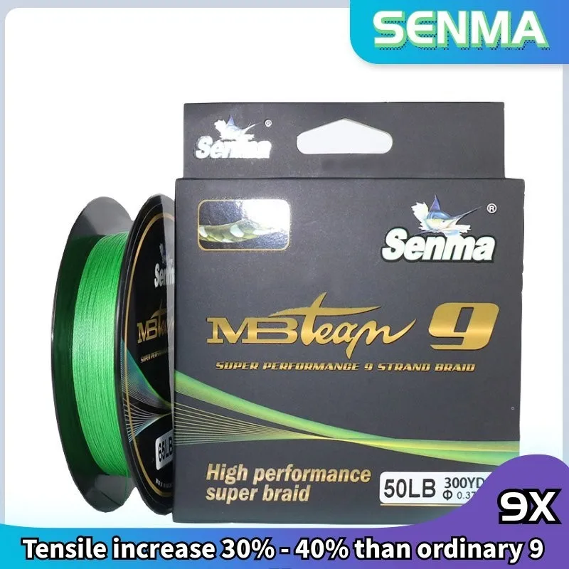 Senma плетеная рыболовная леска разных цветов 9X 150 м 274 PE 9 нитей 10-80 фунтов