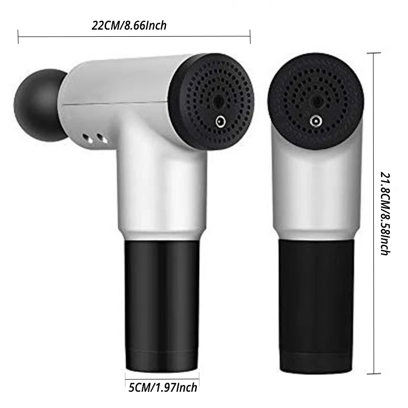 Массажный пистолет глубокий динамической терапии вибратор массаж мышц