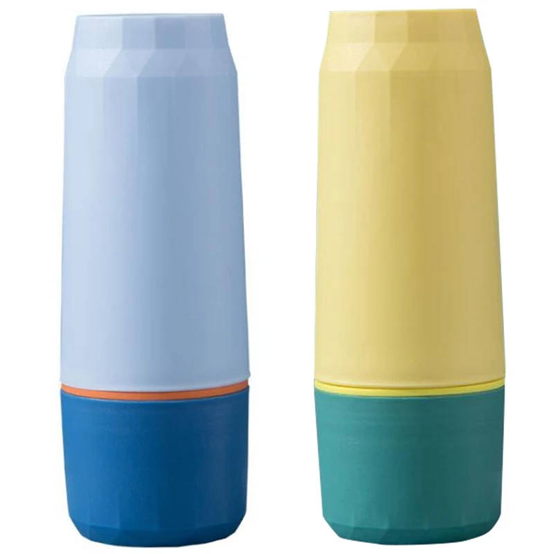 Простая семейная дорожная чашка для мытья рта ведро зубной щетки коробка