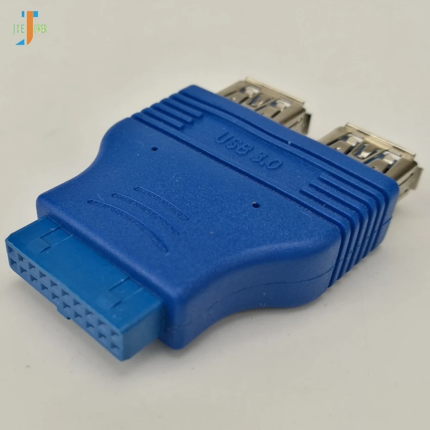 Высококачественный кабель для материнской платы с 2 портами USB 3 0 A типа мама на 20
