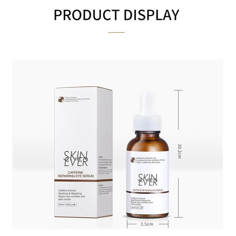 

30ml Caffeine Eye Serum Removes Bags And Dark Circles The Care Fine Skin Under Lines Eyes Brightens And D6C6