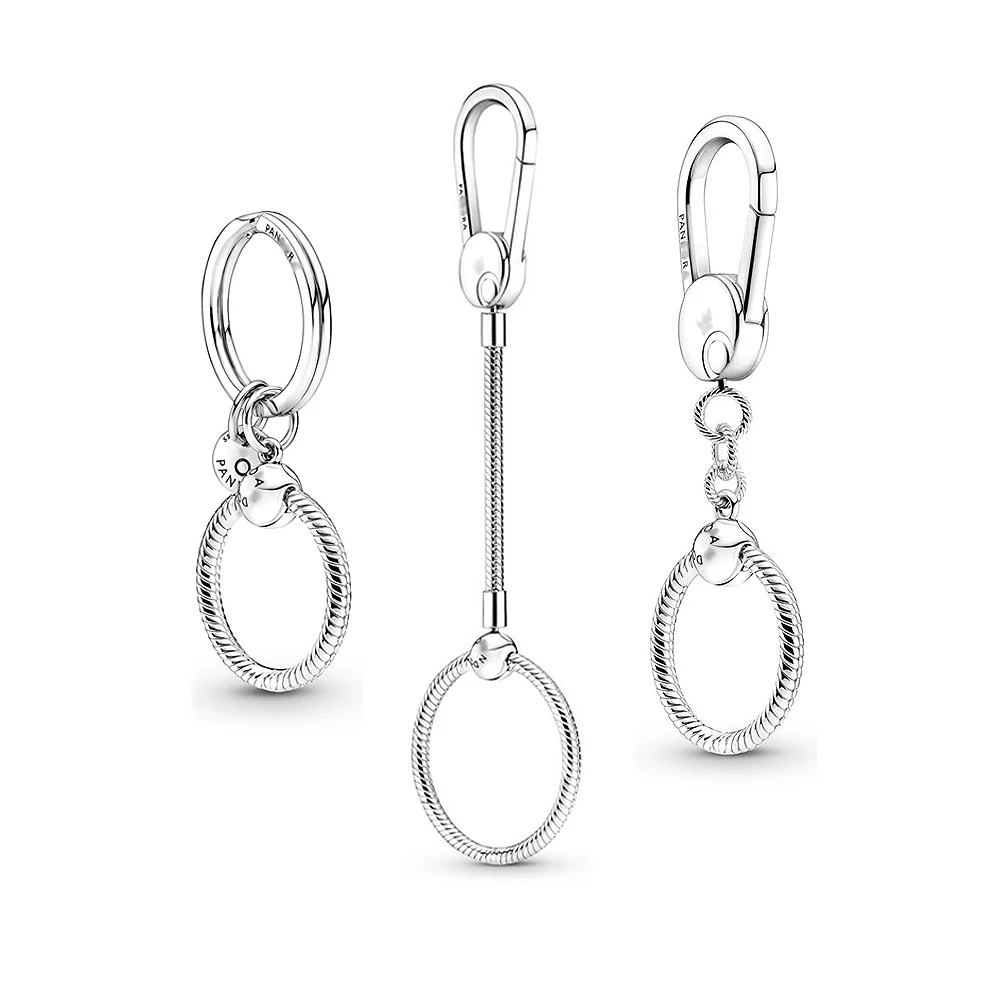 2021 New Hot Sale Fit Original Pandora Key Chain plata de ley 925 Charms Diy Beads Sterling Silver Women Fine Jewelry Making 2021 New Hot Sale Fit Original Pandora Key Chain plata de ley 925 Charms Diy Beads Sterling Silver Women Fine Jewelry Making