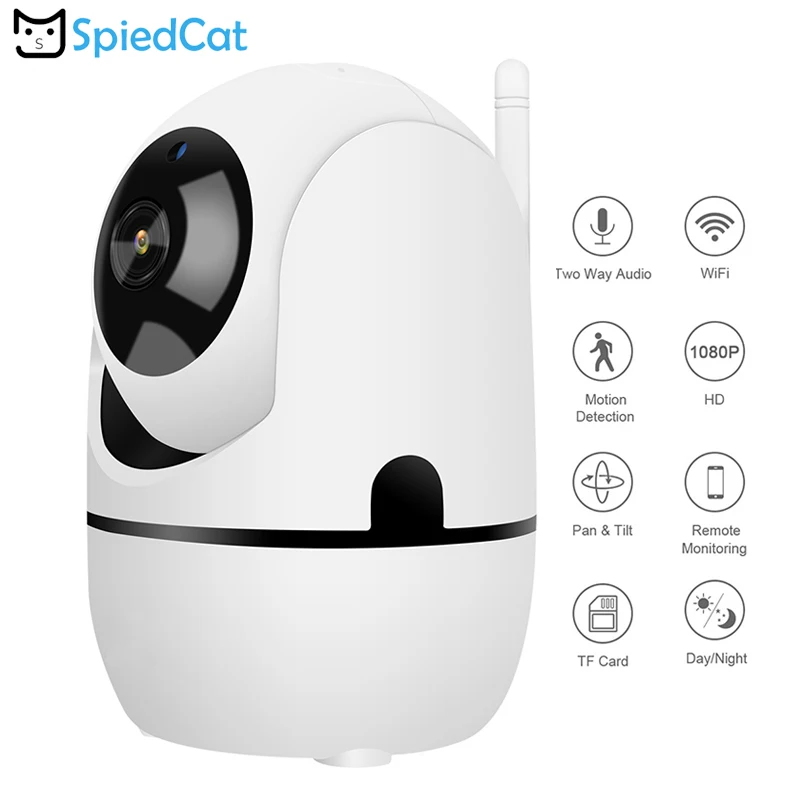 720 P/1080 P ночное видение беспроводной WiFi IP двухстороннее аудио Обнаружение