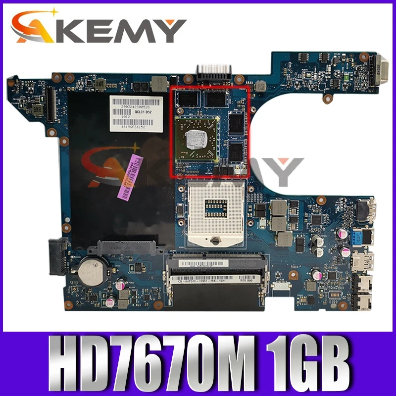 Akemy LA-8241P материнская плата для ноутбука Dell Inspiron 15R-5520 7520 оригинальная HD7670M 1 Гб |