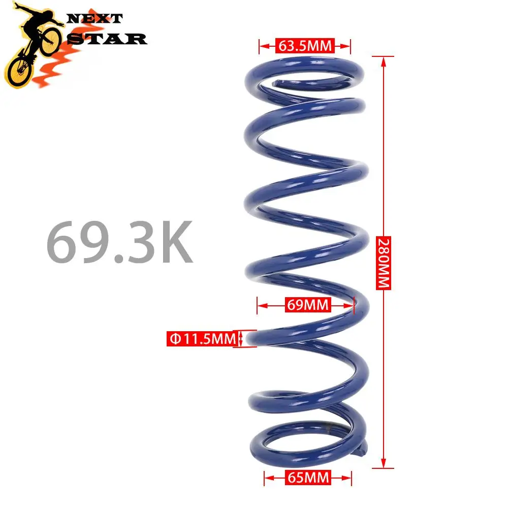 Задний амортизатор для YAMAHA YZ250FE YZ450F YZ450FX WR450F YZ250FX WR250F YZ250F YZF WR 2014-2019 регулируемая