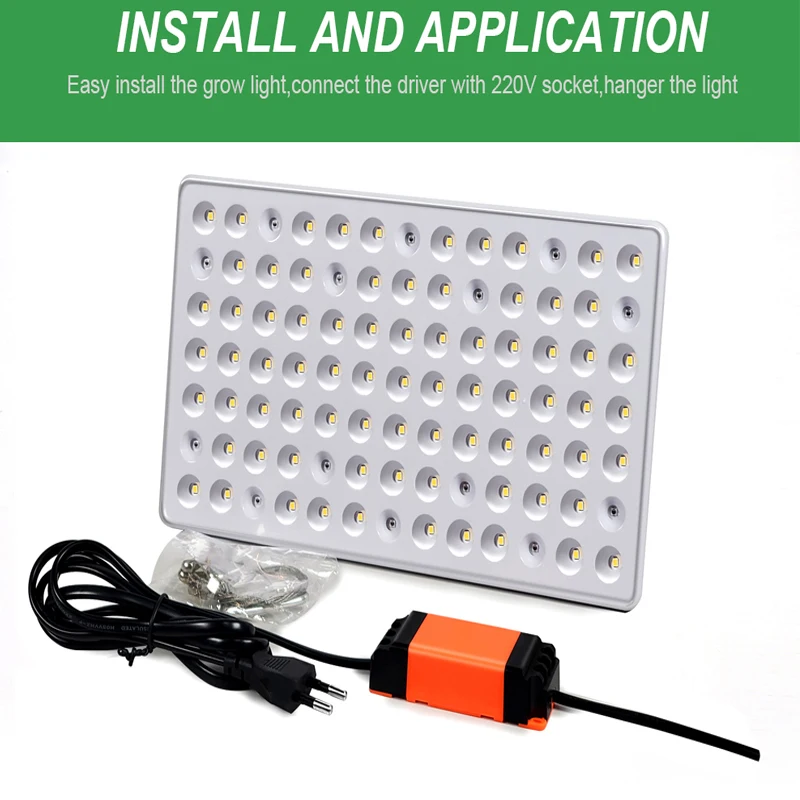 Квантовая Светодиодная панель для выращивания растений Samsung LM281B 600 Вт лампа