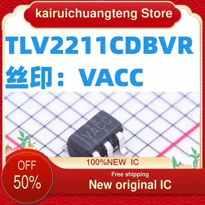 

(1 шт.) TLV2211CDBVR SOT23-5 VACC новый оригинальный IC