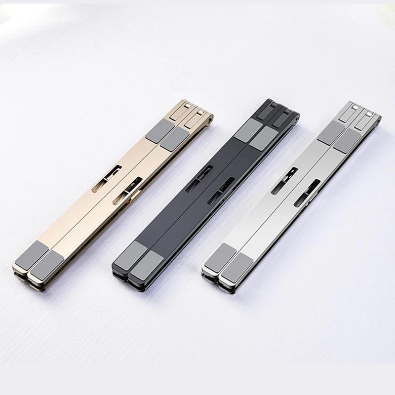 

Adjustable Foldable Laptop Stand Non-slip Desktop Notebook Holder Laptop Stand for Macbook Pro Air IPad Pro DELL HP Xiaomi Mipad