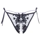 Женские трусики, чувственное нижнее белье, женское кружевное сексуальное нижнее белье с вышивкой, Порно трусики без выреза, трусики, стринги