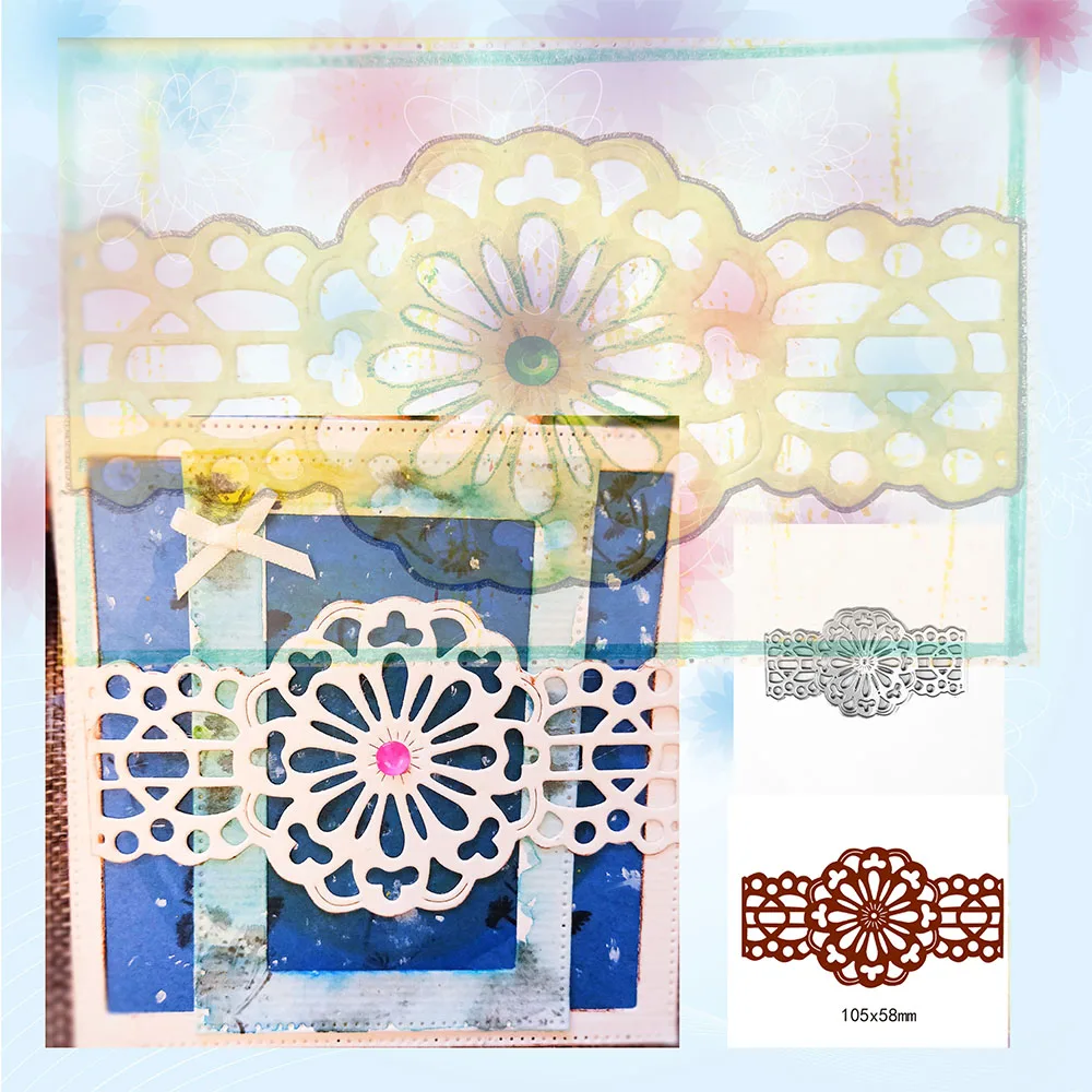 Новинка 2019 металлические режущие штампы деревья часы Скрапбукинг алюм тиснение