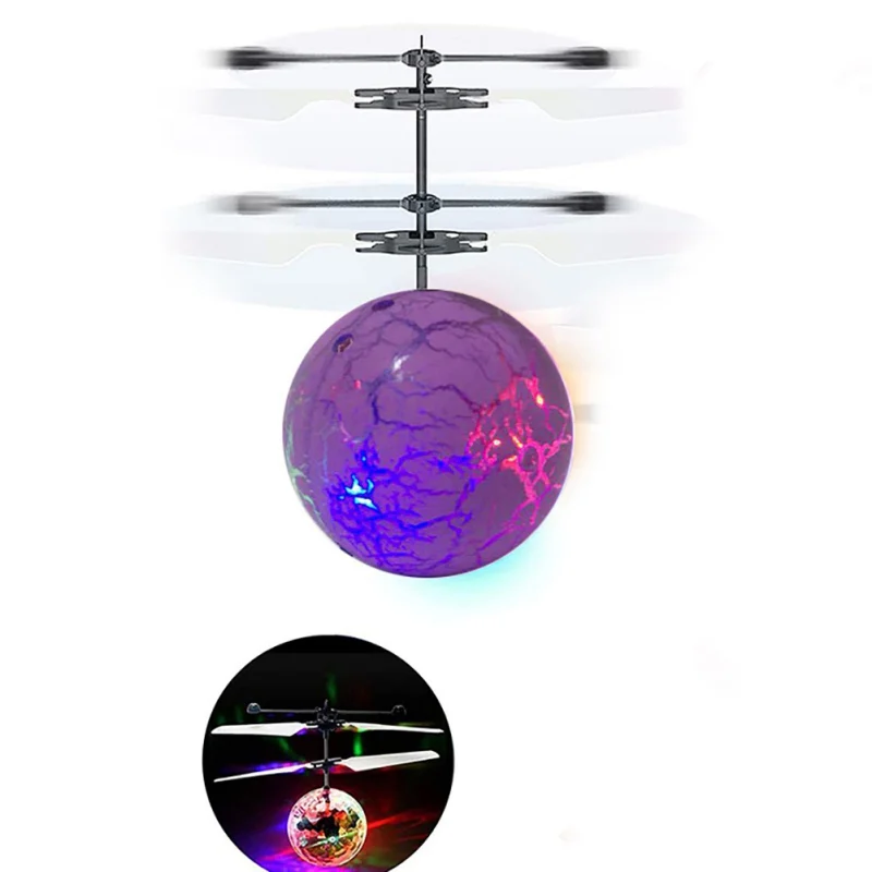 

Infrared Induction Remote Control Luminous Flying Toy Built-in LED Light New Arrival