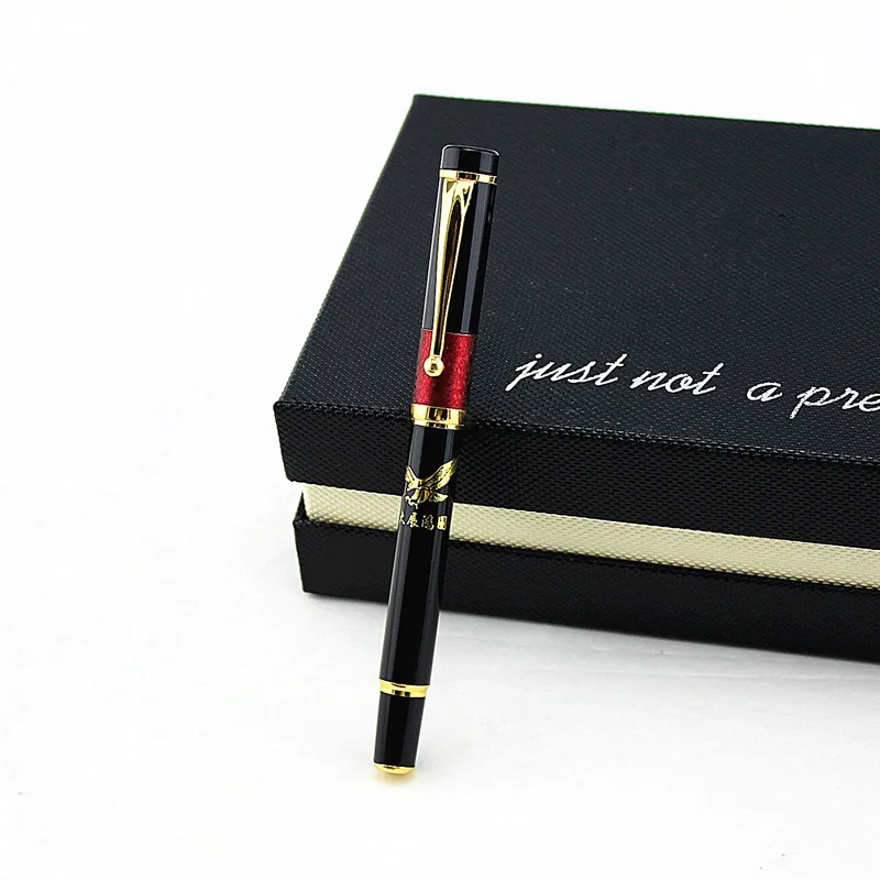 Wingsung металлическая Роскошная авторучка коробка бизнес письмо каллиграфия ручки