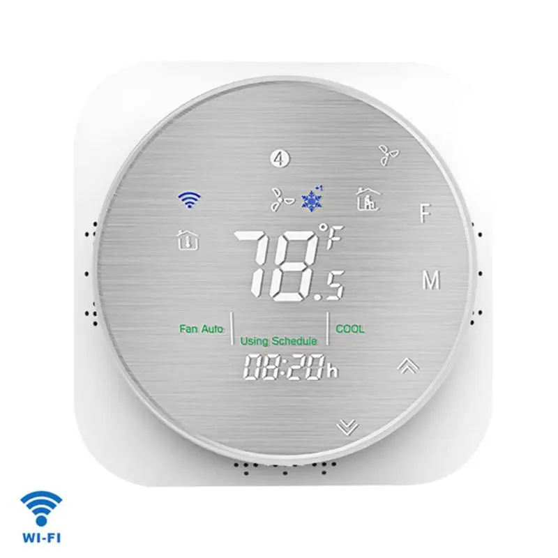 

Smart Heat Pump US Standard WiFi Smart Thermostat Temperature Controller T8WE