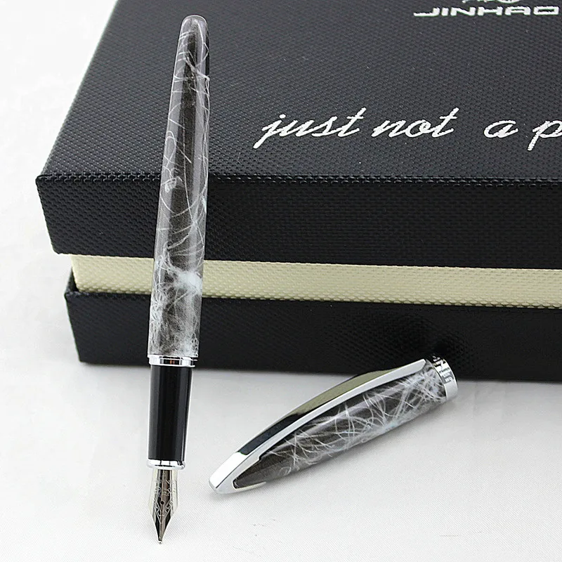 JINHAO X156 роскошный 0 5 или 1 мм перьевая ручка для каллиграфии канцелярские