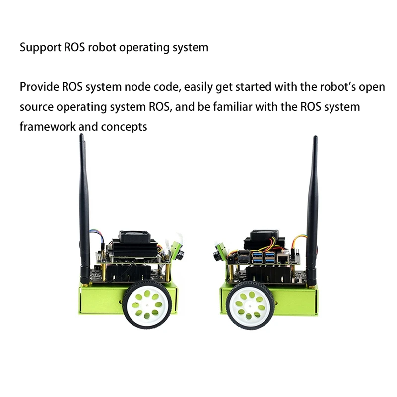 JetBot AI Kit Acce Accessories for Jetson Nano to Build Autonomous Line Patrol Obstacle Avoidance | Компьютеры и офис